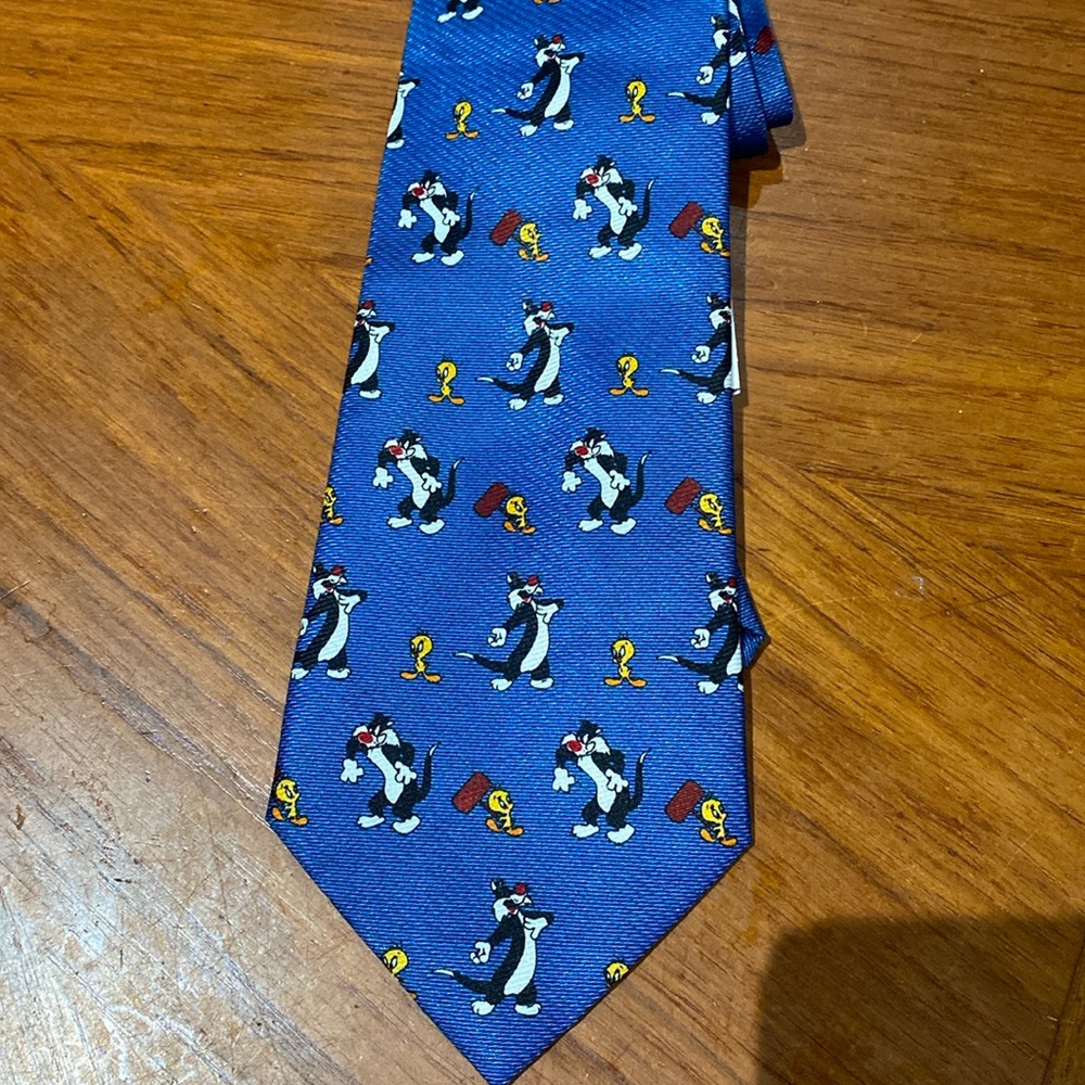 1999 Looney Tunes Tie 100:/: polyester
